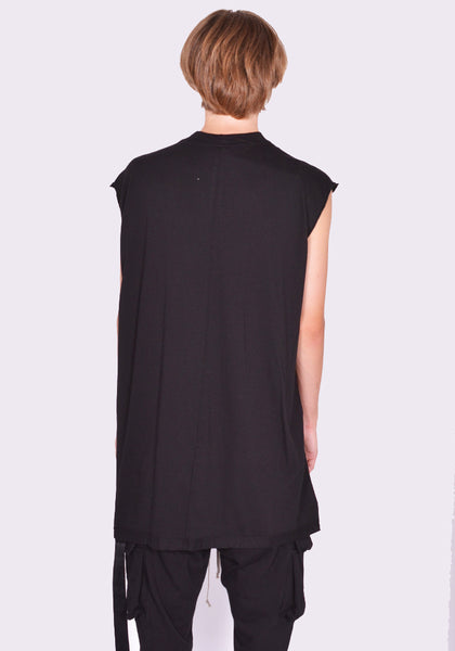 RICK OWENS DRKSHDW DU02D2158 RN TARP T-SHIRT BLACK FW24 | DOSHABURI Online Shop