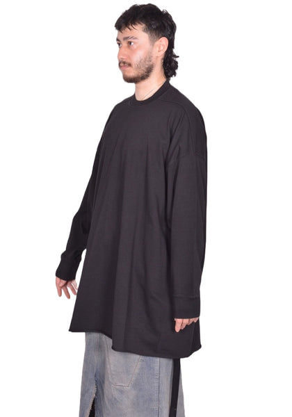RICK OWENS DRKSHDW  TOMMY SWEATSHIRT BLACK FW25 | DOSHABURI Shop
