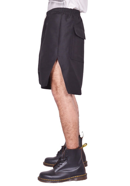 RICK OWENS FAUN BOXER SHORTS BLACK SS26 | DOSHABURI Online Shop