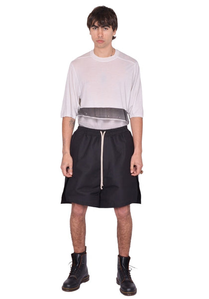 RICK OWENS FAUN BOXER SHORTS BLACK SS26 | DOSHABURI Online Shop