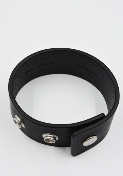 RICK OWENS MEN ANTHEM CUFF BLACK FW25 | DOSHABURI Online Shop