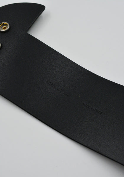 RICK OWENS MEN  ANTHEM SNAPS CUFF BLACK FW25 | DOSHABURI Online Shop