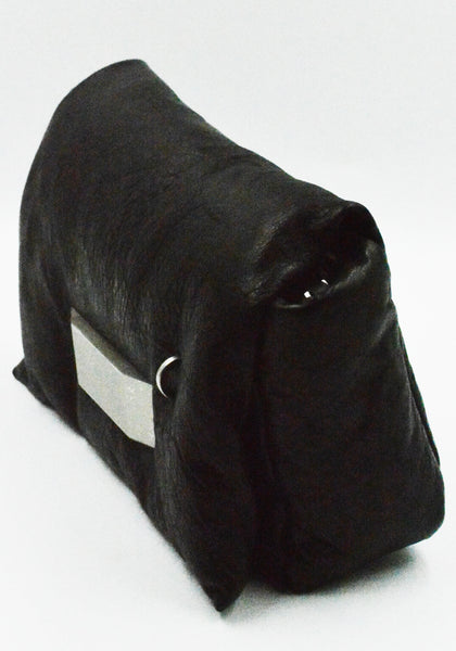 RICK OWENS MEN BIG PILLOW GRIFFIN BAG BLACK | DOSHABURI Online Shop