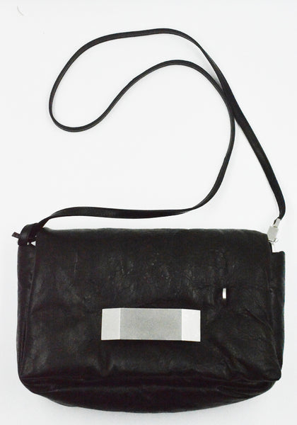 RICK OWENS MEN BIG PILLOW GRIFFIN BAG BLACK | DOSHABURI Online Shop