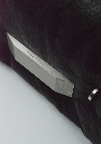 RICK OWENS MEN BIG PILLOW GRIFFIN BAG BLACK | DOSHABURI Online Shop