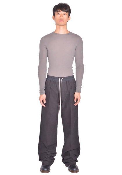 RICK OWENS MEN DIETRICH DRAWSTRING BLACK FW26 | DOSHABURI Online Shop