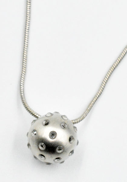 RICK OWENS MEN  MINI ORB PENDANT PALLADIO SS26 | DOSHABURI Shop