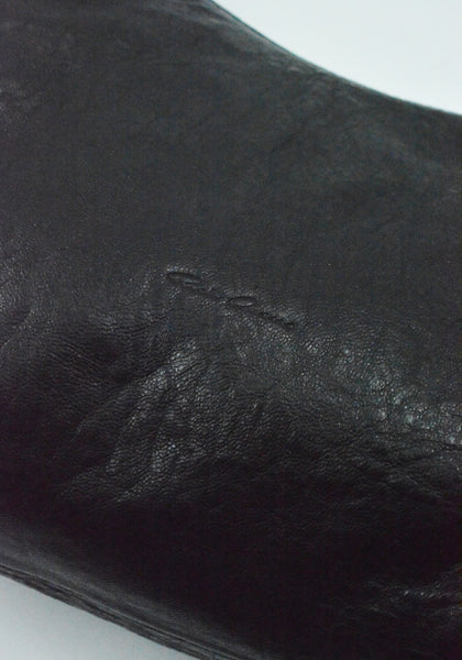 RICK OWENS MEN SMALL GEMINI BAG BLACK SS26 | DOSHABURI Onlne Shop