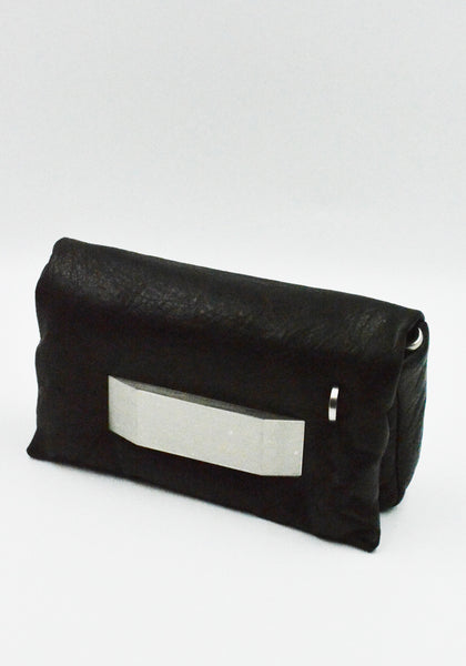 RICK OWENS MEN SMALL PILLOW GRIFFIN BLACK SS26 | DOSHABURI Online Shop