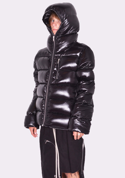 RICK OWENS MEN RU02D6722 NLD4 SEALED DOWN JACKET BLACK FW24 | DOSHABURI Shop