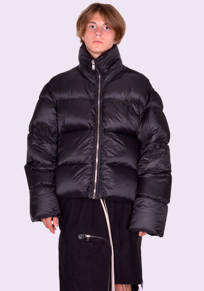 RICK OWENS MEN RU02D6745 NPD3 09 TURTLE JACKET BLACK fW24 | DOSHABURI Online Shop