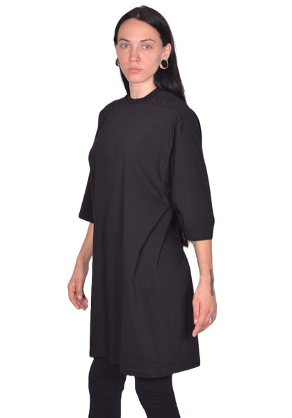 RICK OWENS WOMEN JUMBO T-SHIRT BLACK FW25 | DOSHABURI Online Shop