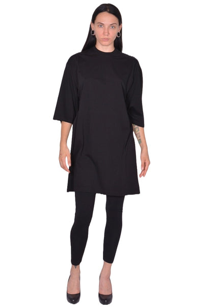 RICK OWENS WOMEN JUMBO T-SHIRT BLACK FW25 | DOSHABURI Online Shop