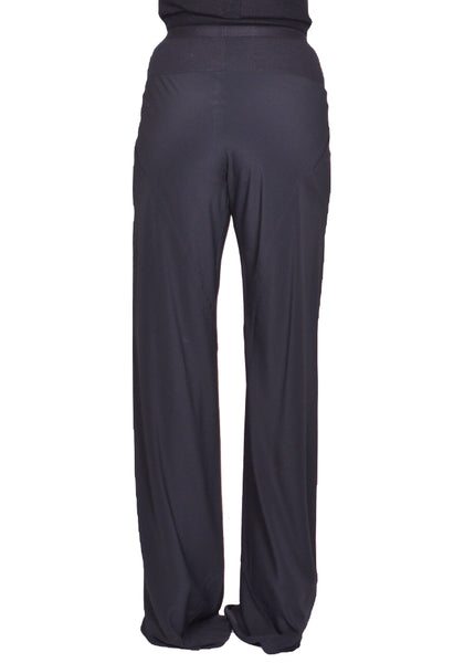 RICK OWENS WOMEN RP01E7301 CC BIAS PANTS BLACK SS25 | DOSHABURI Shop