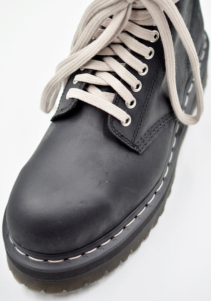 RICK OWENS x DR. MARTENS QUAD SOLE STEEL TOE BOOTS FW26 | DOSHABURI Shop
