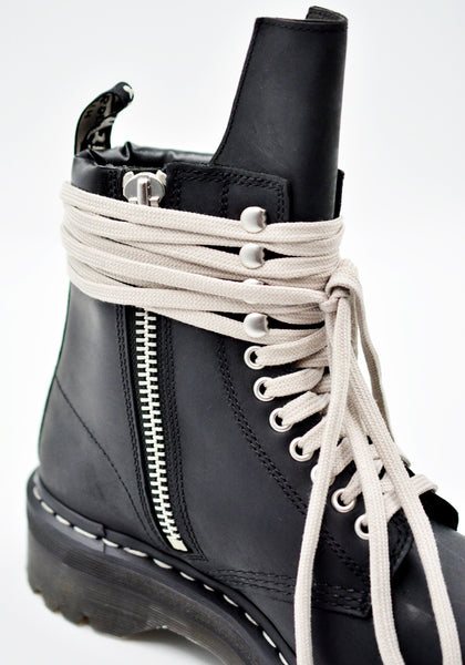 RICK OWENS x DR. MARTENS QUAD SOLE STEEL TOE BOOTS FW26 | DOSHABURI Shop