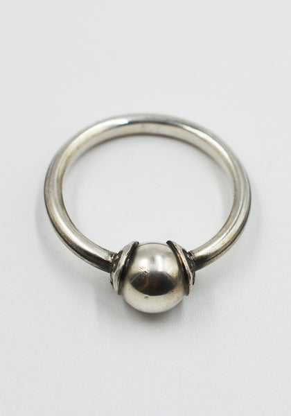 WERKSTATT MÜNCHEN M1711 RING SYMBOL PEARL SILVER | DOSHABURI Shop