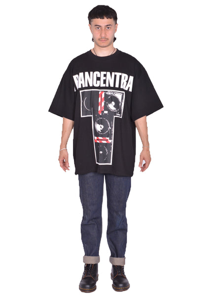 YUIKI SHIMOJI TRANCENTRAL T-SHIRT BLACK | DOSHABURi Online Shop