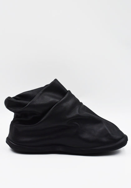 CAMPER x ISSEY MIYAKE K300539-001  PEU FROM LEATHER ANKLE BOOTS BLACK (New Season FW25)