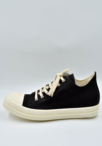 RICK OWENS DRKSHDW LOW SNEAKERS BLACK SS24 | DOSHABURI Online Shop