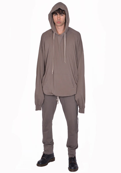 RICK OWENS DRKSHDW DU01F4282 RNP HUN HOODIE DUST (New Season SS26)