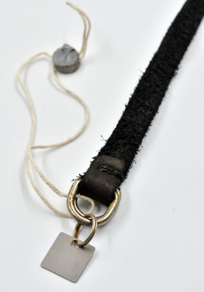 GUIDI BLT00B BISON FULL GRAIN LEATHER BRACELET BLACK | DOSHABURI Online Shop