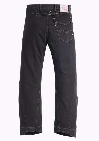 KIKO KOSTADINOV x LEVI'S 000F3-0001 DENIM TROUSERS BLACK FW24 | DOSHABURI Online Shop