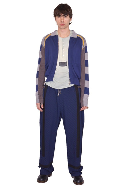 KIKO KOSTADINOV MEN KKSS26KN02-102 KEST CARDIGAN NAVY/ANCHOR (New Season SS26)