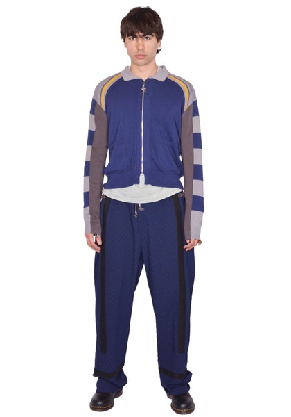 KIKO KOSTADINOV MEN KKSS26KN02-102 KEST CARDIGAN NAVY/ANCHOR (New Season SS26)