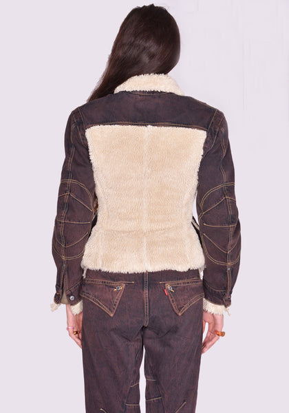 KIKO KOSTADINOV x LEVI'S FAUN DUAL JACKET BROWN FW24 | DOSHABURI Shop