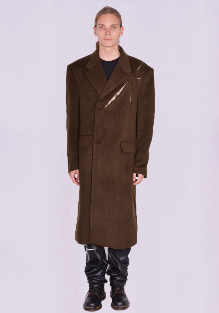 クシコック通販｜KUSIKOHC ORIGAMI COAT OLIVE | DOSHABURI Online Shop – DOSHABURI |  50%OFF サマーセール SS24 | 日本国内配送(関税なし) キャンペーン