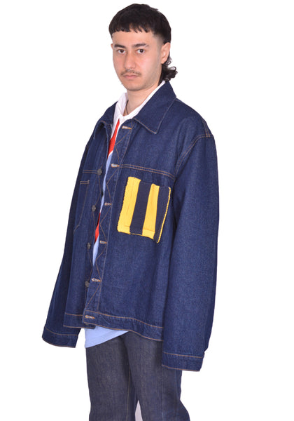 CHARLES JEFFREY LOVERBOY CARGO DENIM JACKET SS25 | DOSHABURI Shop