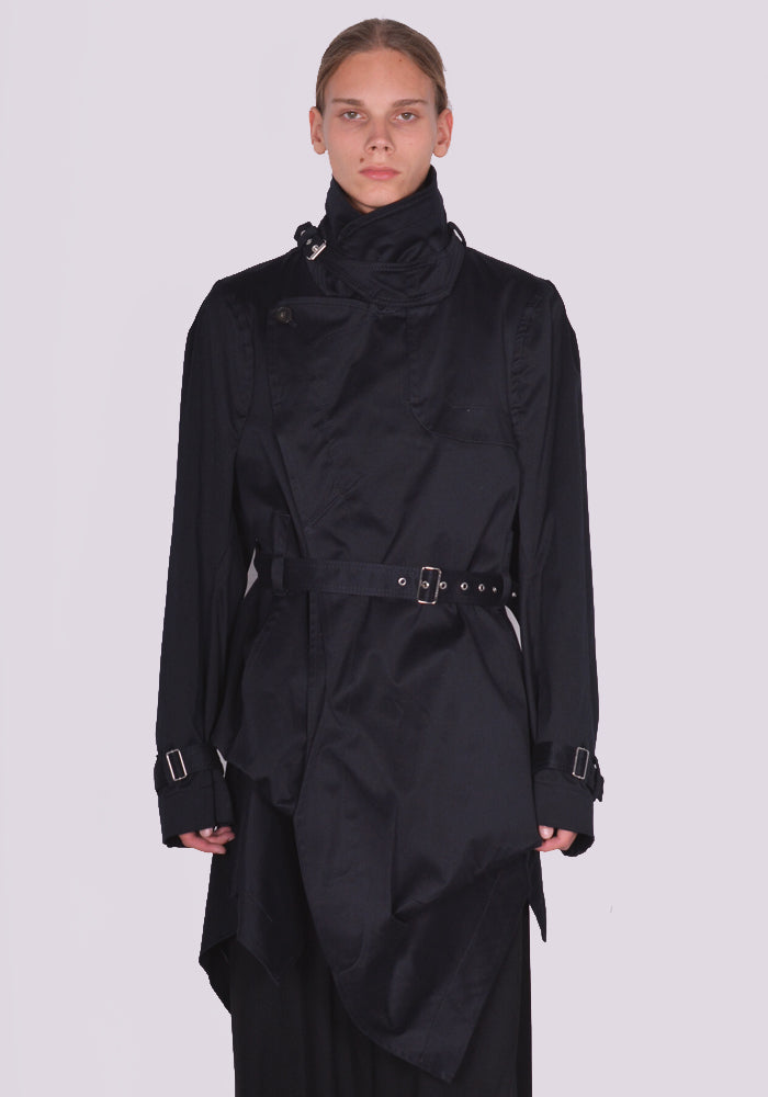 マリナイー通販｜MARINA YEE UNISEX FOLD TRENCH COAT NAVY FW23｜DOSHABURI Online –  DOSHABURI | 50%OFF サマーセール SS24 | 日本国内配送(関税なし) キャンペーン