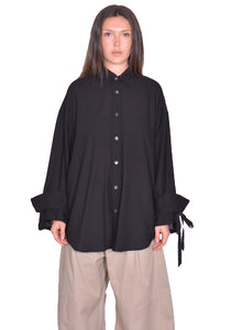 MARINA YEE SS25-0021-999 M.Y. SHIRT 1 OVERSIZED SHIRT BLACK (New Season SS25)