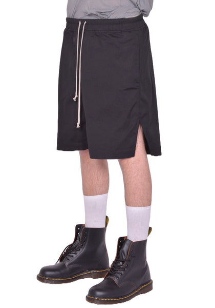 RICK OWENS MEN RU02E1397 TE 09 BOXER SHORTS COTTON BLACK (New Season FW25)