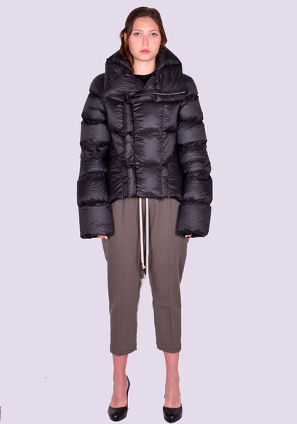 RICK OWENS WOMEN NASKA DUVET JACKET BLACK FW24 | DOSHABURI Online Shop