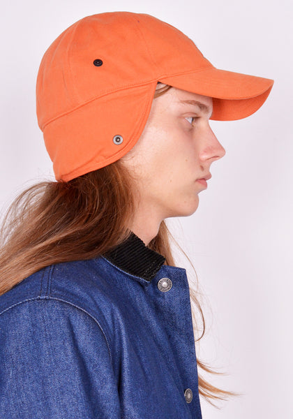 SKY HIGH FARM SHF04K040-2 UNISEX LOGO LABEL CAP ORANGE