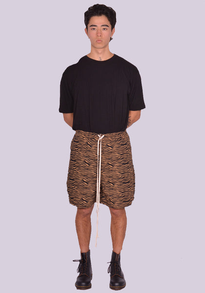 YUIKI SHIMOJI TIGER STRIPES SHORTS (New Season)