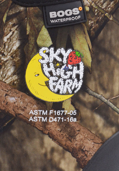 SKY HIGH FARM SHF03K102 BOGS WORKWEAR WORKER BOOTS MOSSY OAK SS23 | DOSHABURI Online Shop