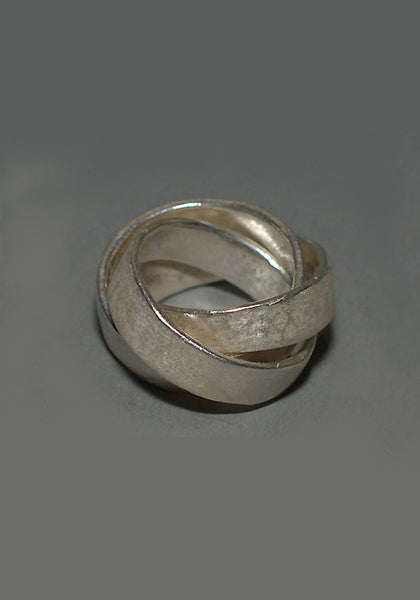 m.a+ by Maurizio Amadei TRIPLE RING SILVER