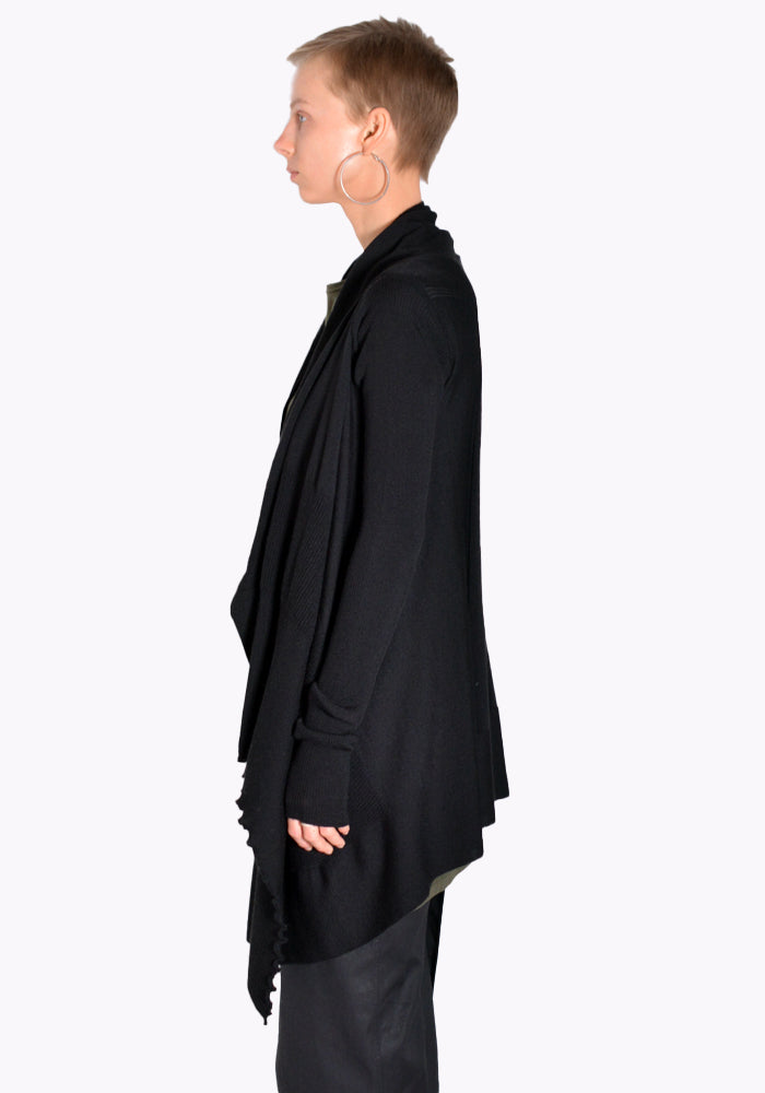 リック オウエンス通販 Rick Owens | カーディガン KNIT WRAP CARDIGAN BLACK | DOSHABURI –  DOSHABURI | 50%OFF サマーセール SS24 | 日本国内配送(関税なし) キャンペーン