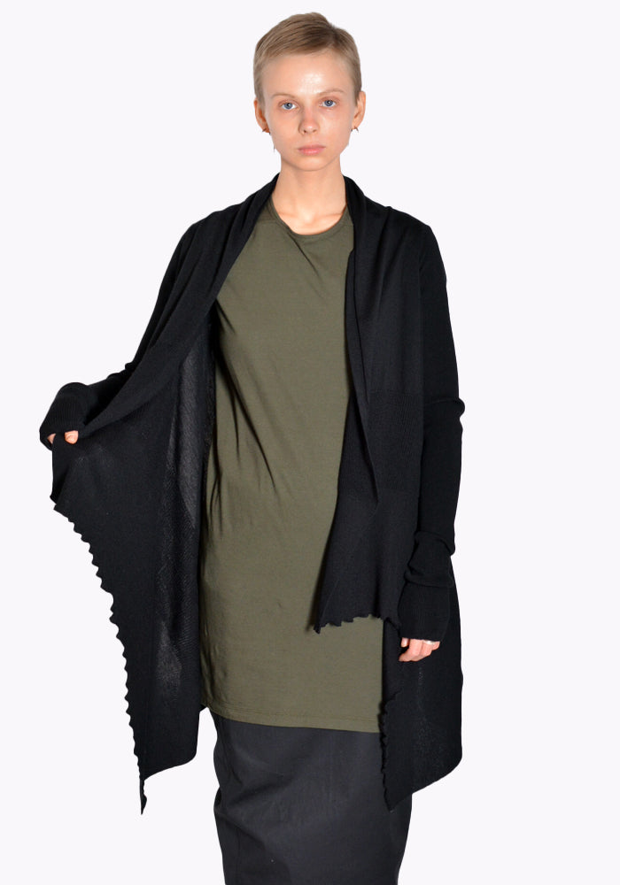 リック オウエンス通販 Rick Owens | カーディガン KNIT WRAP CARDIGAN BLACK | DOSHABURI –  DOSHABURI | 50%OFF サマーセール SS24 | 日本国内配送(関税なし) キャンペーン