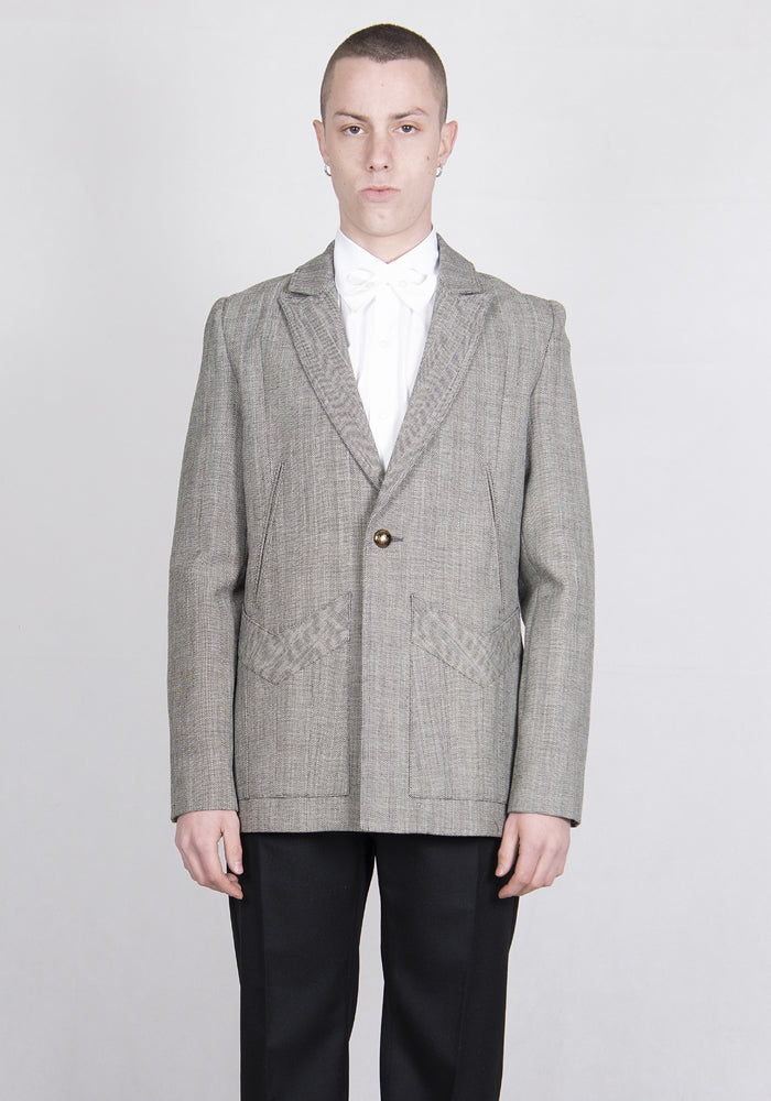 STEFAN COOK ステファンクック通販 TAILORED JACKET GREY 2021SS 